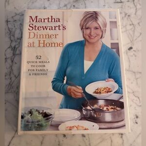 Martha Stewart dinners at home cookbook, GUC